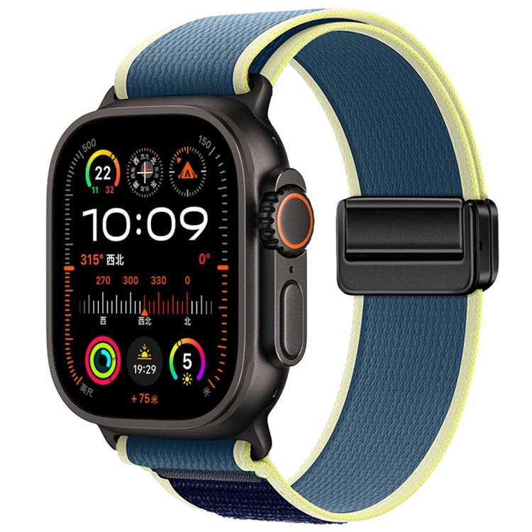 Magnetische Schnalle Trail Loop Nylon Uhrenarmband, Für Apple Watch 46mm / 49mm / 45mm / 44mm, Für Apple Watch 42mm / 41mm / 40mm / 38mm