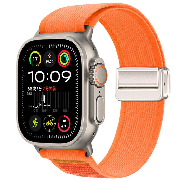 Magnetische Schnalle Trail Loop Nylon Uhrenarmband, Für Apple Watch 46mm / 49mm / 45mm / 44mm, Für Apple Watch 42mm / 41mm / 40mm / 38mm