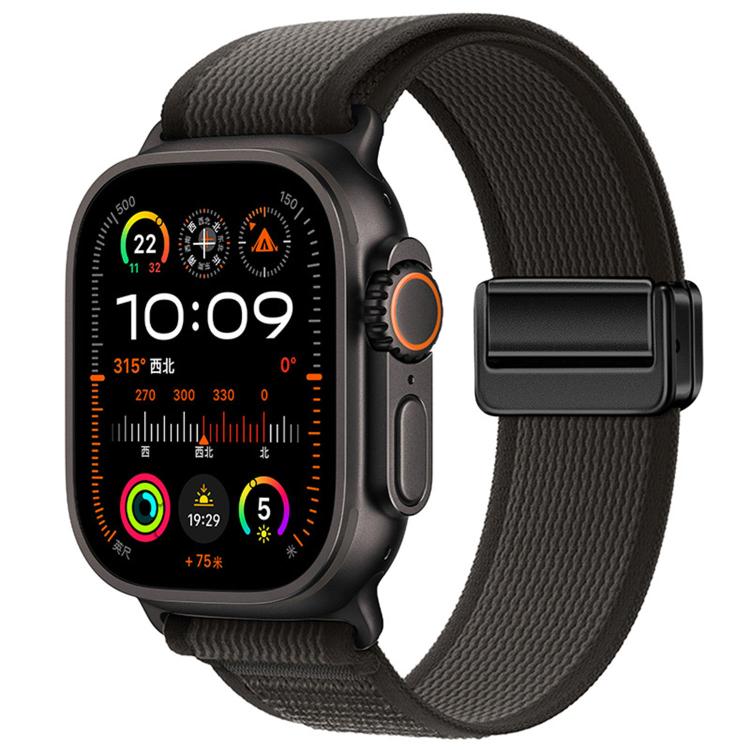 Magnetische Schnalle Trail Loop Nylon Uhrenarmband, Für Apple Watch 46mm / 49mm / 45mm / 44mm, Für Apple Watch 42mm / 41mm / 40mm / 38mm