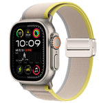 Magnetische Schnalle Trail Loop Nylon Uhrenarmband, Für Apple Watch 46mm / 49mm / 45mm / 44mm, Für Apple Watch 42mm / 41mm / 40mm / 38mm