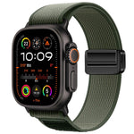 Magnetische Schnalle Trail Loop Nylon Uhrenarmband, Für Apple Watch 46mm / 49mm / 45mm / 44mm, Für Apple Watch 42mm / 41mm / 40mm / 38mm