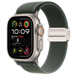Magnetische Schnalle Trail Loop Nylon Uhrenarmband, Für Apple Watch 46mm / 49mm / 45mm / 44mm, Für Apple Watch 42mm / 41mm / 40mm / 38mm