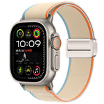 Magnetische Schnalle Trail Loop Nylon Uhrenarmband, Für Apple Watch 46mm / 49mm / 45mm / 44mm, Für Apple Watch 42mm / 41mm / 40mm / 38mm