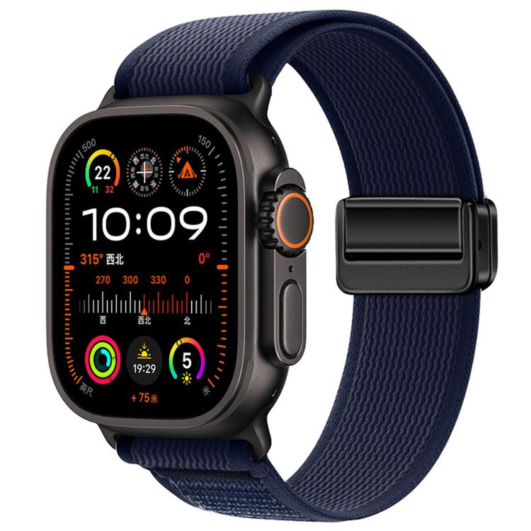 Magnetische Schnalle Trail Loop Nylon Uhrenarmband, Für Apple Watch 46mm / 49mm / 45mm / 44mm, Für Apple Watch 42mm / 41mm / 40mm / 38mm
