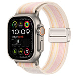 Magnetische Schnalle Trail Loop Nylon Uhrenarmband, Für Apple Watch 46mm / 49mm / 45mm / 44mm, Für Apple Watch 42mm / 41mm / 40mm / 38mm