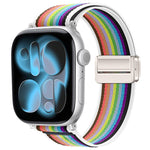 Magnetische Schnalle Trail Loop Nylon Uhrenarmband, Für Apple Watch 46mm / 49mm / 45mm / 44mm, Für Apple Watch 42mm / 41mm / 40mm / 38mm