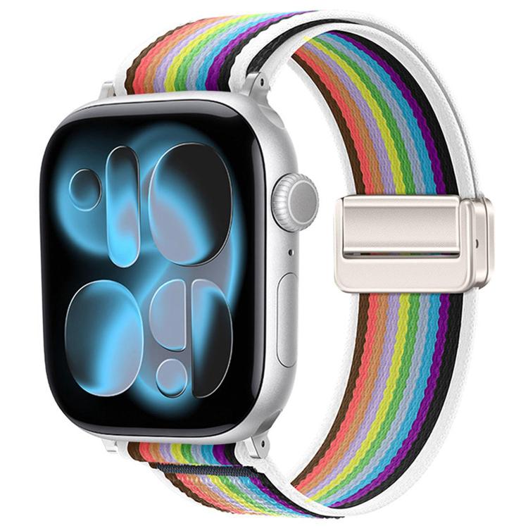 Magnetische Schnalle Trail Loop Nylon Uhrenarmband, Für Apple Watch 46mm / 49mm / 45mm / 44mm, Für Apple Watch 42mm / 41mm / 40mm / 38mm