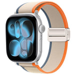 Magnetische Schnalle Trail Loop Nylon Uhrenarmband, Für Apple Watch 46mm / 49mm / 45mm / 44mm, Für Apple Watch 42mm / 41mm / 40mm / 38mm