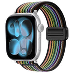 Magnetische Schnalle Trail Loop Nylon Uhrenarmband, Für Apple Watch 46mm / 49mm / 45mm / 44mm, Für Apple Watch 42mm / 41mm / 40mm / 38mm