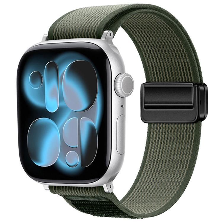 Magnetische Schnalle Trail Loop Nylon Uhrenarmband, Für Apple Watch 46mm / 49mm / 45mm / 44mm, Für Apple Watch 42mm / 41mm / 40mm / 38mm