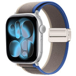 Magnetische Schnalle Trail Loop Nylon Uhrenarmband, Für Apple Watch 46mm / 49mm / 45mm / 44mm, Für Apple Watch 42mm / 41mm / 40mm / 38mm