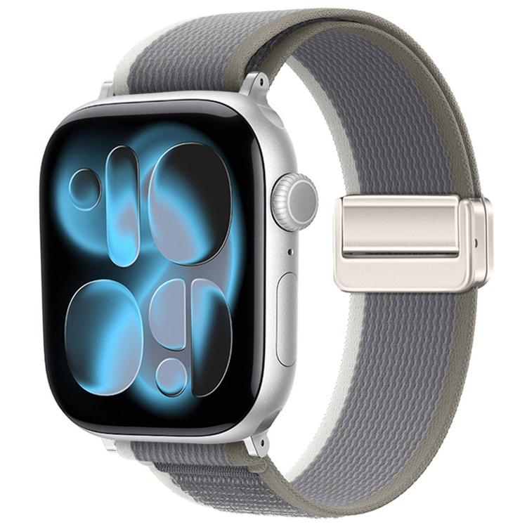 Magnetische Schnalle Trail Loop Nylon Uhrenarmband, Für Apple Watch 46mm / 49mm / 45mm / 44mm, Für Apple Watch 42mm / 41mm / 40mm / 38mm