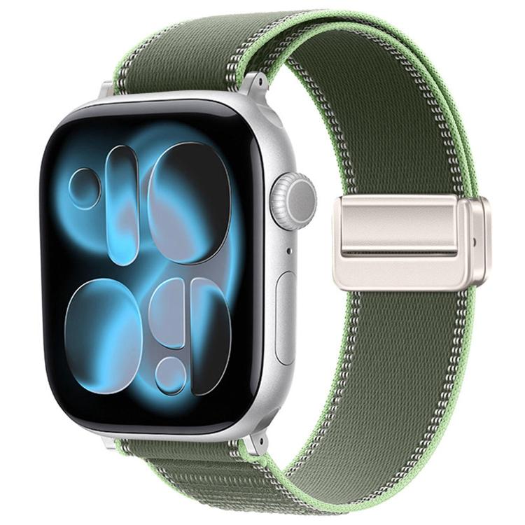 Magnetische Schnalle Trail Loop Nylon Uhrenarmband, Für Apple Watch 46mm / 49mm / 45mm / 44mm, Für Apple Watch 42mm / 41mm / 40mm / 38mm
