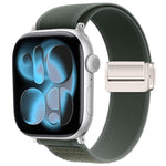 Magnetische Schnalle Trail Loop Nylon Uhrenarmband, Für Apple Watch 46mm / 49mm / 45mm / 44mm, Für Apple Watch 42mm / 41mm / 40mm / 38mm