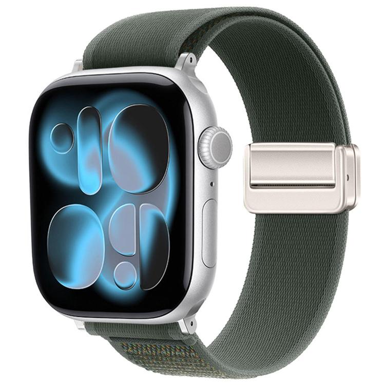 Magnetische Schnalle Trail Loop Nylon Uhrenarmband, Für Apple Watch 46mm / 49mm / 45mm / 44mm, Für Apple Watch 42mm / 41mm / 40mm / 38mm