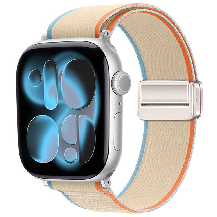 Magnetische Schnalle Trail Loop Nylon Uhrenarmband, Für Apple Watch 46mm / 49mm / 45mm / 44mm, Für Apple Watch 42mm / 41mm / 40mm / 38mm