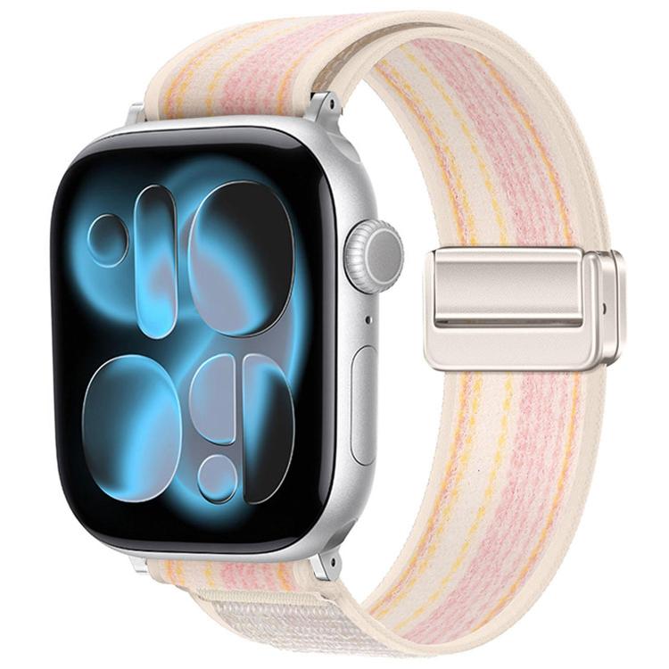 Magnetische Schnalle Trail Loop Nylon Uhrenarmband, Für Apple Watch 46mm / 49mm / 45mm / 44mm, Für Apple Watch 42mm / 41mm / 40mm / 38mm
