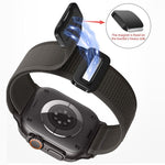 Magnetische Schnalle Trail Loop Nylon Uhrenarmband, Für Apple Watch 46mm / 49mm / 45mm / 44mm, Für Apple Watch 42mm / 41mm / 40mm / 38mm