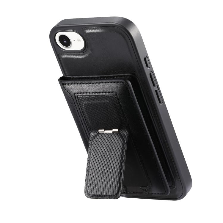 CaseNeo Retro Hinge Folding Wallet Magnetic Back Phone Case, For iPhone 17e / 16e, For iPhone 17 Pro Max, For iPhone 17 Pro, For iPhone 17, For iPhone Air, For iPhone 16 Pro Max, For iPhone 16 Pro, For iPhone 16 Plus, For iPhone 16, For iPhone 15 Pro M...