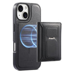 CaseNeo Retro Scharnier Faltbare Brieftasche Magnetische Rückseite Handyhülle, Für iPhone 15, Für iPhone 14, Für iPhone 14 Pro, Für iPhone 14 Pro Max, Für iPhone 13 Pro Max, Für iPhone 13 Pro, Für iPhone 13