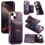 CaseNeo Retro Scharnier Faltbare Brieftasche Magnetische Rückseite Handyhülle, Für iPhone 15, Für iPhone 14, Für iPhone 14 Pro, Für iPhone 14 Pro Max, Für iPhone 13 Pro Max, Für iPhone 13 Pro, Für iPhone 13