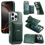 CaseNeo Retro Scharnier Faltbare Brieftasche Magnetische Rückseite Handyhülle, Für iPhone 15, Für iPhone 14, Für iPhone 14 Pro, Für iPhone 14 Pro Max, Für iPhone 13 Pro Max, Für iPhone 13 Pro, Für iPhone 13