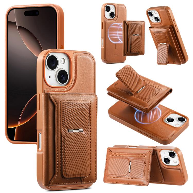 CaseNeo Retro Scharnier Faltbare Brieftasche Magnetische Rückseite Handyhülle, Für iPhone 15, Für iPhone 14, Für iPhone 14 Pro, Für iPhone 14 Pro Max, Für iPhone 13 Pro Max, Für iPhone 13 Pro, Für iPhone 13
