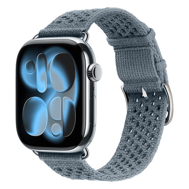 Durchbrochenes Gestricktes Web-Uhrenarmband, Für Apple Watch 46mm / 49mm / 45mm / 44mm, Für Apple Watch 42mm / 41mm / 40mm / 38mm