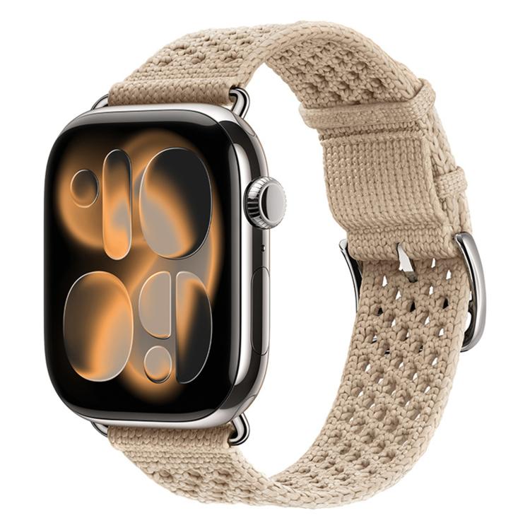 Durchbrochenes Gestricktes Web-Uhrenarmband, Für Apple Watch 46mm / 49mm / 45mm / 44mm, Für Apple Watch 42mm / 41mm / 40mm / 38mm