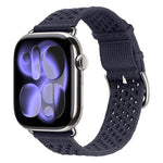 Durchbrochenes Gestricktes Web-Uhrenarmband, Für Apple Watch 46mm / 49mm / 45mm / 44mm, Für Apple Watch 42mm / 41mm / 40mm / 38mm