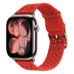 Durchbrochenes Gestricktes Web-Uhrenarmband, Für Apple Watch 46mm / 49mm / 45mm / 44mm, Für Apple Watch 42mm / 41mm / 40mm / 38mm