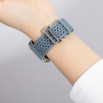 Durchbrochenes Gestricktes Web-Uhrenarmband, Für Apple Watch 46mm / 49mm / 45mm / 44mm, Für Apple Watch 42mm / 41mm / 40mm / 38mm