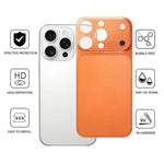 Sofortige Verwandlung in 17 Pro Serie ultra-dünne mattierte PET Rückabdeckung, Für iPhone 16 Pro Max, Für iPhone 15 Pro Max, Für iPhone 14 Pro Max, Für iPhone 13 Pro Max