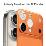 Sofortige Verwandlung in 17 Pro Serie ultra-dünne mattierte PET Rückabdeckung, Für iPhone 16 Pro Max, Für iPhone 15 Pro Max, Für iPhone 14 Pro Max, Für iPhone 13 Pro Max