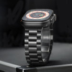 Drei Perlen Magnetverschluss Titanlegierung Uhrenarmband, Für Apple Watch 46mm / 49mm / 45mm / 44mm, Für Apple Watch 42mm / 41mm / 40mm / 38mm