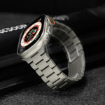 Drei Perlen Magnetverschluss Titanlegierung Uhrenarmband, Für Apple Watch 46mm / 49mm / 45mm / 44mm, Für Apple Watch 42mm / 41mm / 40mm / 38mm