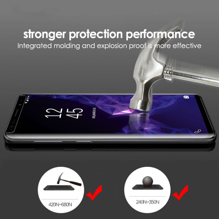 UV-Flüssig-Schutzglas mit vollflächiger Klebeverklebung für Galaxy S8 (1 Stück), Galaxy S8 Plus (1 Stück), Galaxy S9 (1 Stück), Galaxy S9+ (1 Stück), Galaxy Note 8, Galaxy Note 9, Galaxy S10 5G (1 Stück), Huawei P20 Lite, Huawei P30 ...