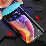 UV-Flüssig-Schutzglas mit vollflächiger Klebeverklebung für Galaxy S8 (1 Stück), Galaxy S8 Plus (1 Stück), Galaxy S9 (1 Stück), Galaxy S9+ (1 Stück), Galaxy Note 8, Galaxy Note 9, Galaxy S10 5G (1 Stück), Huawei P20 Lite, Huawei P30 ...