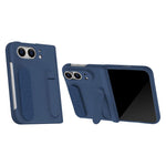 Bazher Shell Film Integrated Holder Shockproof Phone Case, For iPhone Duo