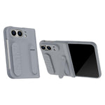 Bazher Shell Film Integrated Holder Shockproof Phone Case, For iPhone Duo
