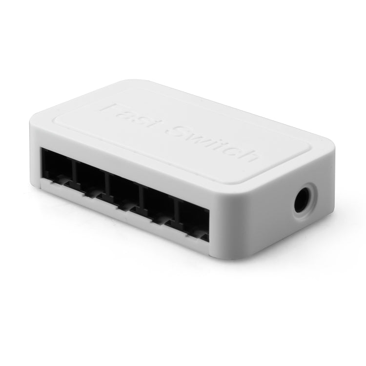 5-Port 10/100 Mbit/s Fast Ethernet Switch, 5 Ports Weiß