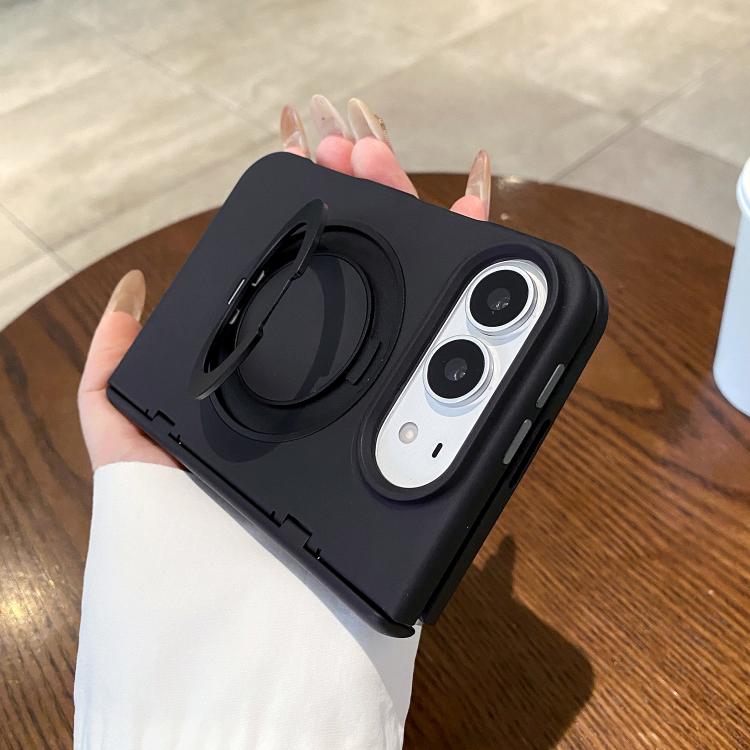 Roujing Foldable Hinge Magnetic Holder Phone Case, For iPhone Duo