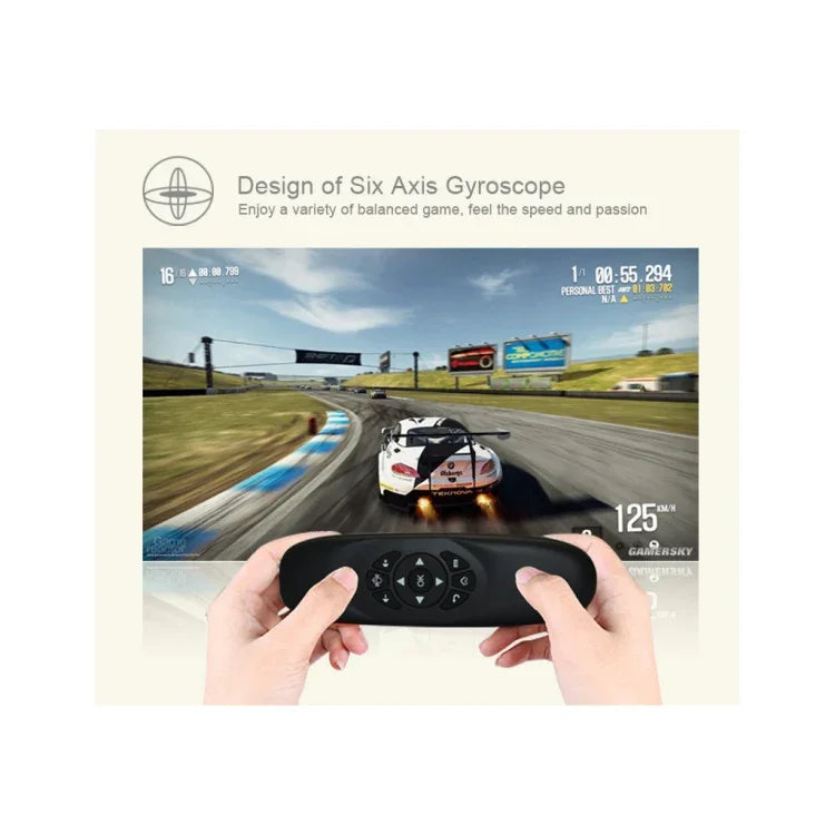 C120 2.4G Mini Keyboard Wireless Remote Mouse with 3-Gyro & 3-Gravity Sensor for PC / HTPC / IPTV / Smart TV and Android TV Box etc