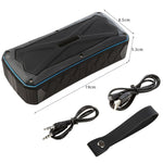 Tragbarer Bluetooth Lautsprecher Super Bass Stereo Kabellose Lautsprecher Unterstützung IP66 Wasserdicht Notladung Freisprechen TF