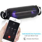LZ33 LED Tragbarer kabelloser Bluetooth-Stereolautsprecher mit Freisprechfunktion und Musiklautsprecher für Computer mit TF-FM