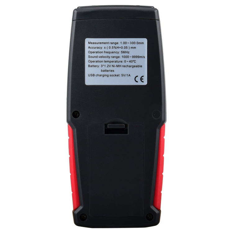 WT100A Digitales Ultraschall-Dickenmessgerät Tester USB-Ladung Digitales Dicken-Metallmessgerät Hochpräzise, WT100A