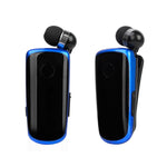 K39 Kabelloses Bluetooth Headset CSR DSP Chip In-Ear Vibrationsalarm Clip zum Tragen Freisprech-Ohrhörer, SCHWARZ, WEISS, BLAU, ROSA ROT
