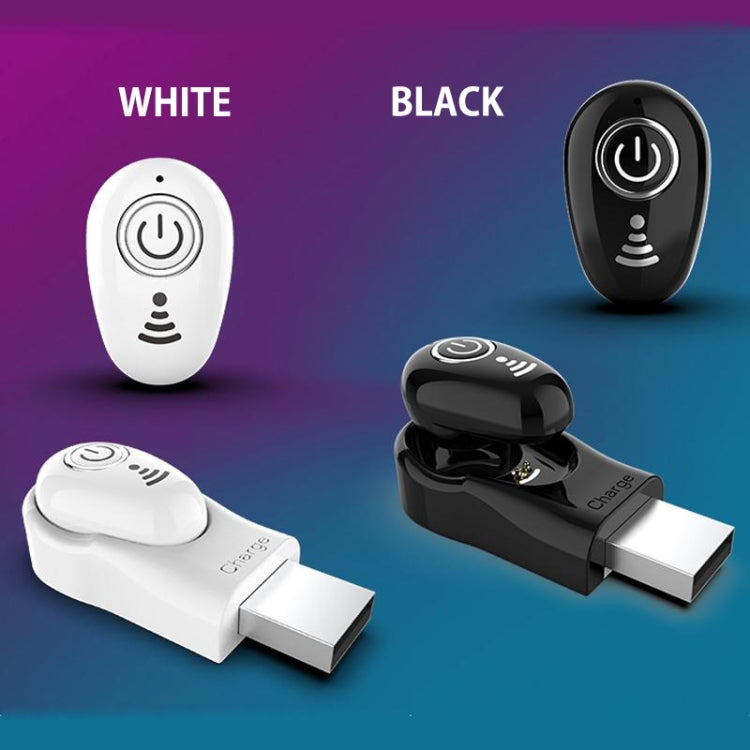 S650 Zweite Generation Ladestation Mini Bluetooth Ohrhörer Kabellose Ohrstöpsel Business Unsichtbare Freisprech-In-Ear-Kopfhörer mit Mikrofon