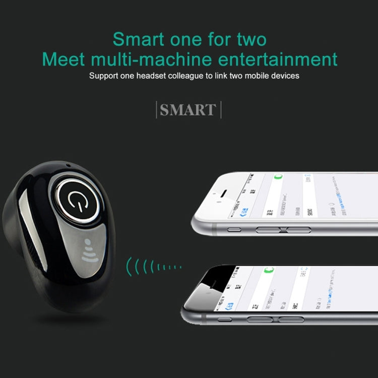 S650 Zweite Generation Ladestation Mini Bluetooth Ohrhörer Kabellose Ohrstöpsel Business Unsichtbare Freisprech-In-Ear-Kopfhörer mit Mikrofon