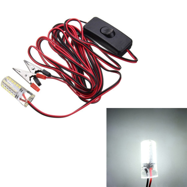 48 LEDs Boots-Angellicht lockt Fische Unterwasser-Nachtlichter an, Warmweiß, Kaltweiß(